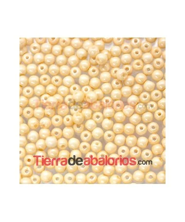 Bola Lisa 3mm Beige Ceramic