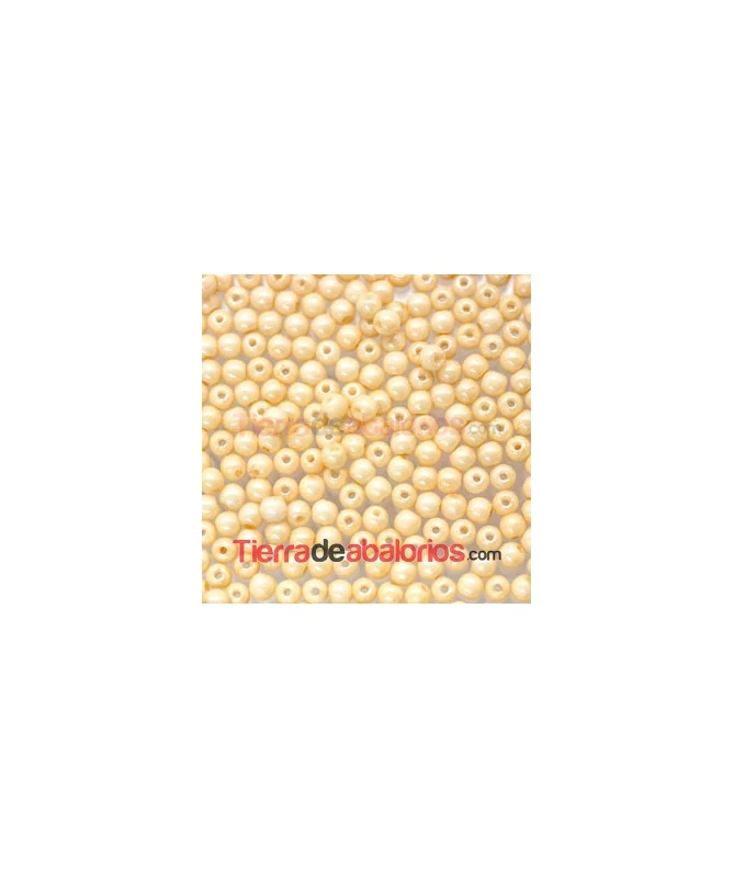 Bola Lisa 3mm Beige Ceramic
