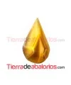 Cabujón Cristal Gota 13x7,8mm Ojo de Tigre