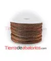 Cordón Brillante Purpurina 7mm, Cobre