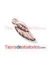 Colgante Ala de Angel 18x6,5mm con Anilla Oro Rosa
