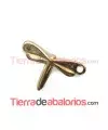 Colgante Libelula 22x14mm, Dorada