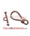Cierre con Nudo 31x15mm, Oro Rosa
