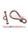 Cierre con Nudo 31x15mm, Oro Rosa