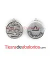 Medalla 17mm con Anilla, Libra