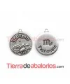Medalla 17mm con Anilla, Escorpio