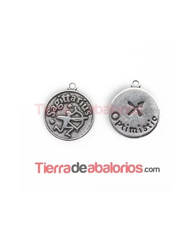 Medalla 17mm con Anilla, Sagitario