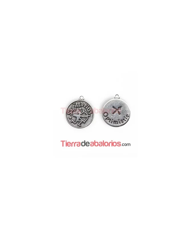 Medalla 17mm con Anilla, Sagitario