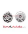 Medalla 17mm con Anilla, Capricornio