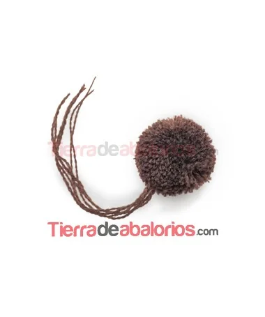 Pompón 30mm Marrón Pompón 30mm Marrón