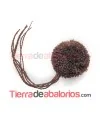 Pompón 30mm Marrón