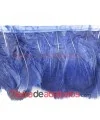 Fleco de Pluma de Oca 9cm Azul Marino (1 metro)