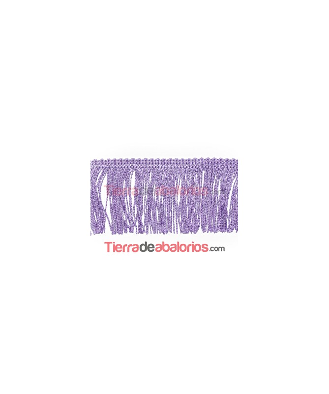 Fleco Deshilachado 50mm Violeta