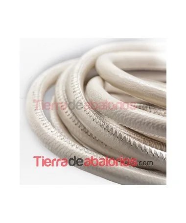 Cordón Nappa 6mm Beige (20cm) Cordón Nappa 6mm Beige (20cm)