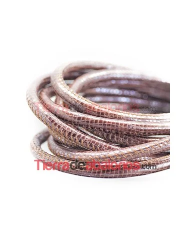 Cordón Nappa 6mm Metallic Cooper Cordón Nappa 6mm Metallic Cooper