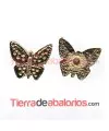 Mariposa con Perno 13x11mm Dorada