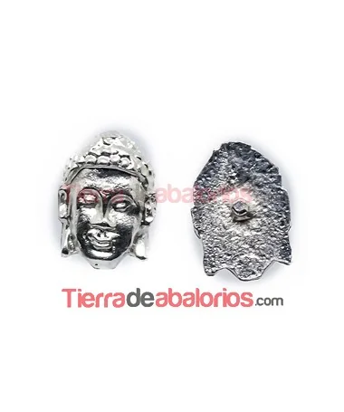 Buda con Perno 13x10mm Plateado Buda con Perno 13x10mm Plateado