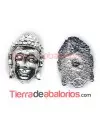 Buda con Perno 13x10mm Plateado