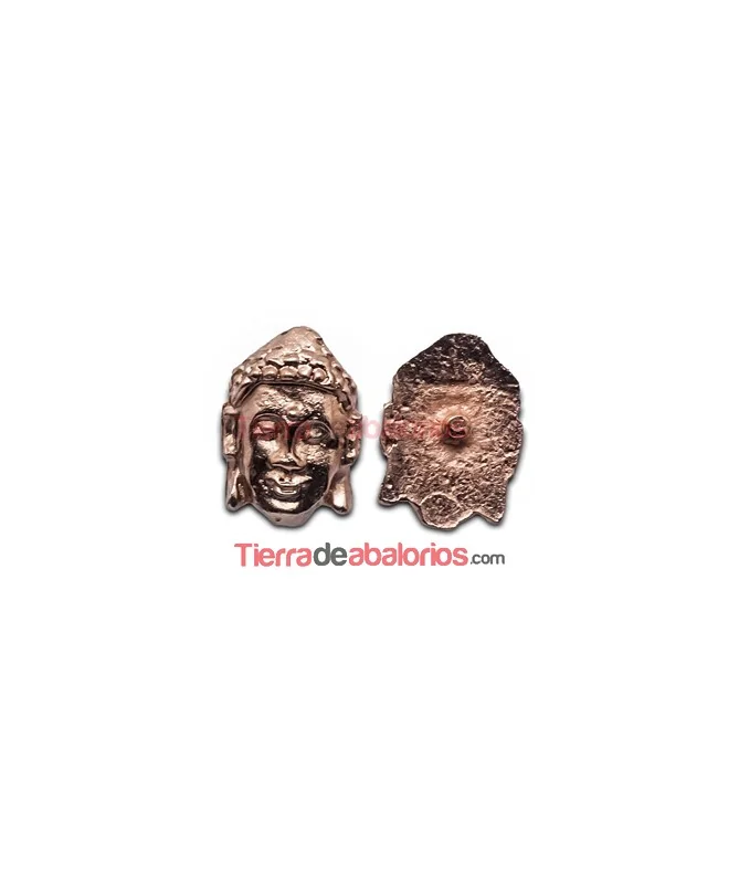 Buda con Perno 13x10mm Oro Rosa
