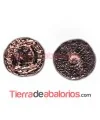 Moneda Antigua con Perno 11mm Oro Rosa