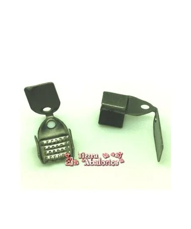 Terminal con Tapa 5x6mm Plata Vieja