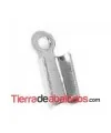 Terminal 5x2mm Plateado