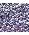Superdúo 2,5x5mm Metallic Mate Violet