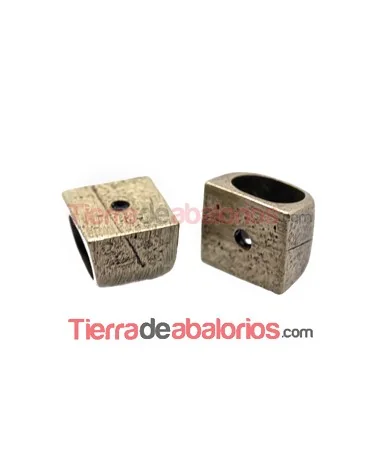Entrepieza Regaliz 12x14mm Agujero 10x7mm Oro Viejo Entrepieza Regaliz 12x14mm Agujero 10x7mm Oro Viejo
