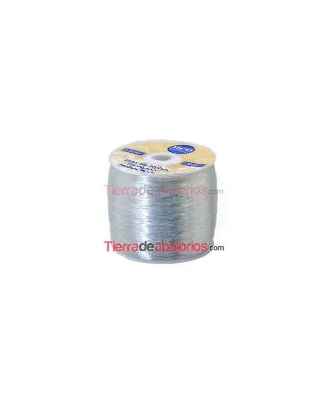 Hilo de Nylon Transparente de 0,35mm (350mts. aprox.)