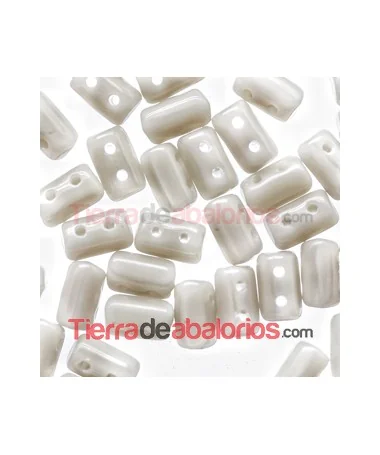 Rulla Bead 5x3mm Opaque Grey