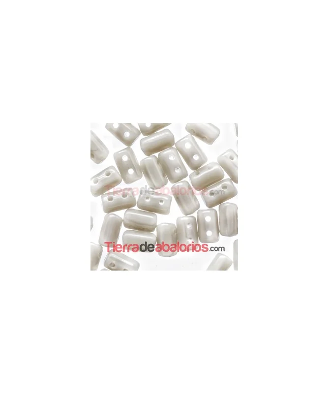 Rulla Bead 5x3mm Opaque Grey