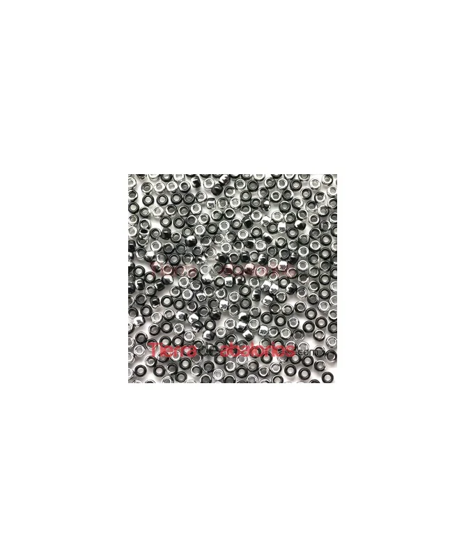 Rocalla Matubo® 7/0 Jet Argent