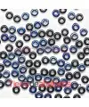 O-Bead 3,8x1mm Jet Azuro