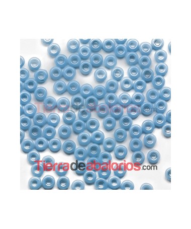 O-Bead 3,8x1mm Blue Turquoise