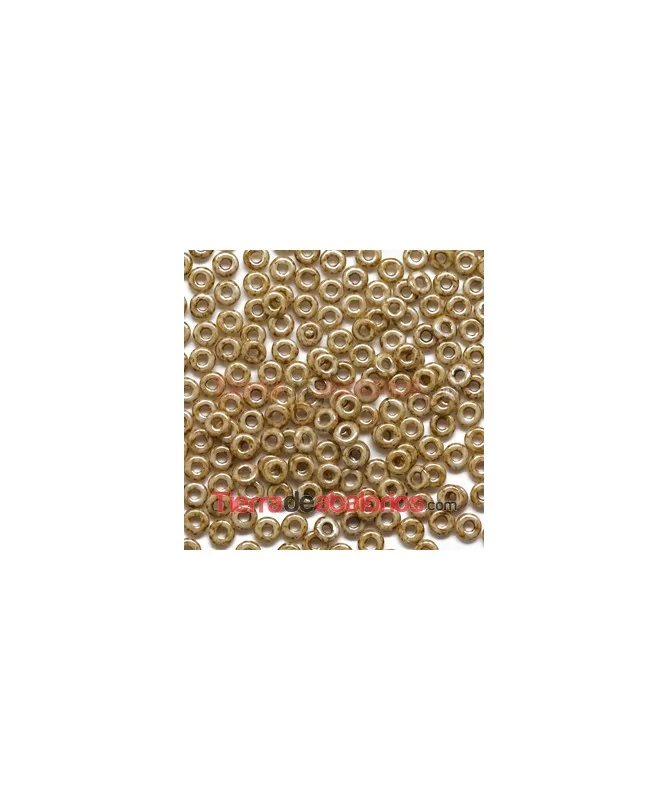 O-Bead 3,8x1mm Natural Travertin