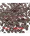 O-Bead 3,8x1mm Red Travertin