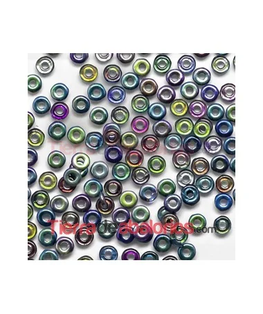 O-Bead 3,8x1mm Magic Rainbow