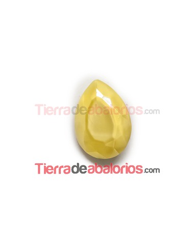 Cabujón Pearshape 25x18mm Lemon Silky