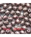 Facetada 4mm Pastel Dark Brown