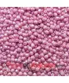 Facetada 3mm Opaque Pink Marble