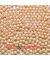 Facetada 3mm Opaque Champagne Lustred