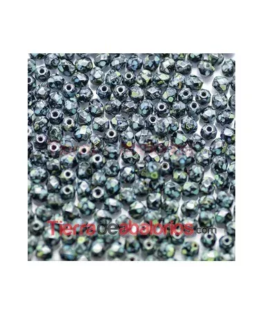 Facetada 4mm Jet Travertin