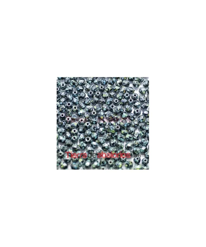 Facetada 4mm Jet Travertin