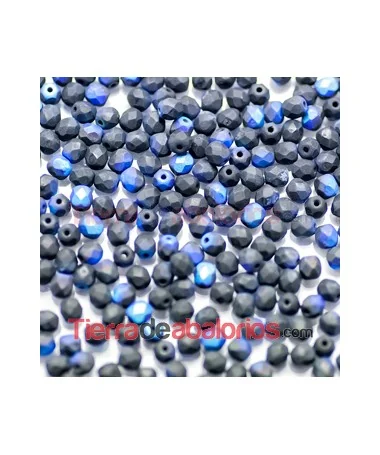 Facetada 4mm Jet Mate AB