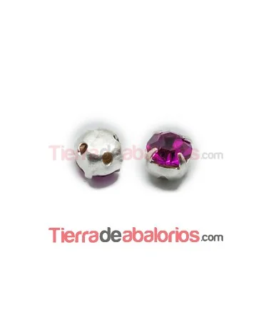 Chatón Engastado Swarovski SS20, Fucsia Chatón Engastado Swarovski SS20, Fucsia