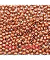 Facetada 4mm Bronze Red Mate