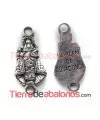 Conector 44x20mm Virgen de Covadonga, Plateada