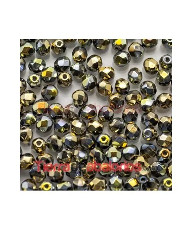 Facetada 4mm California Sun