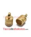 Terminal 14x6mm Agujero 6,5mm, Dorado