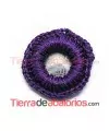 Espejo Bordado 21mm Violeta